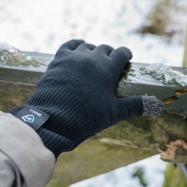 Перчатки водонепроницаемые Dexshell ThermFit 3.0 Gloves, черные, размер M