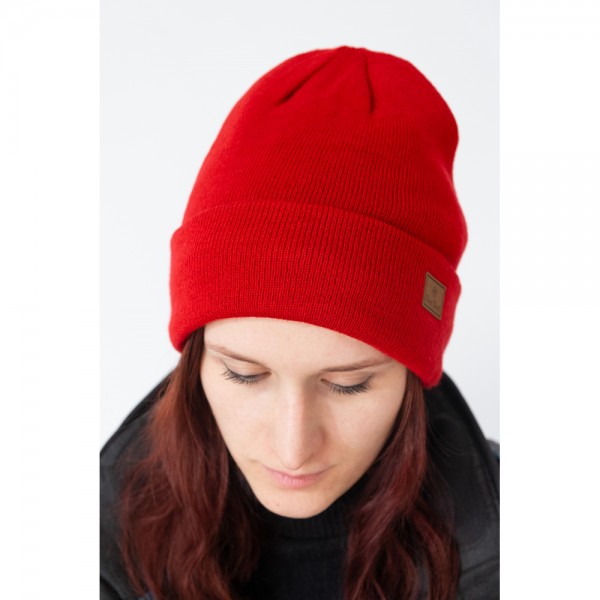 Водонепроницаемая шапка Dexshell DH30509, onesize (56-58 см), красный