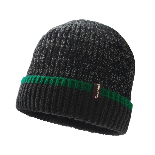 Шапка водонепроницаемая с подворотом Dexshell Cuffed Beanie, DH353GRNSM (размер S/M)