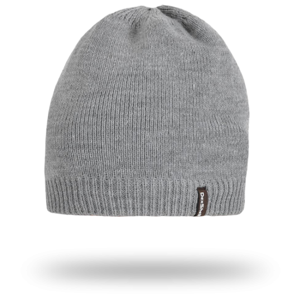 Водонепроницаемая шапка DexShell, серая DH372-GLXL (размер L/XL)