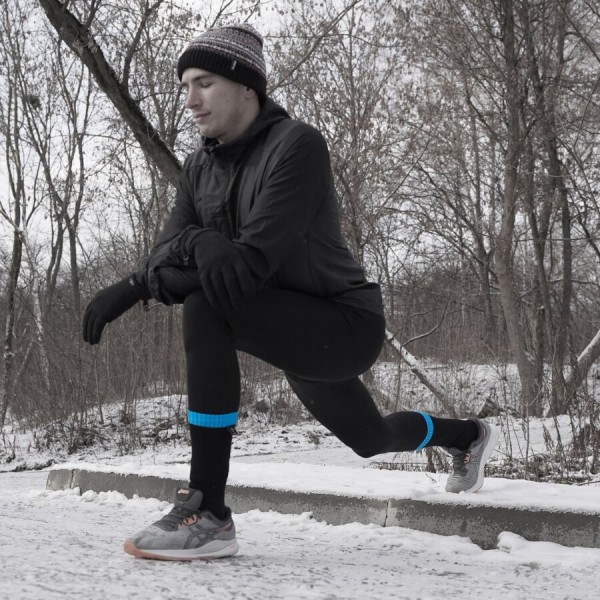 Водонепроницаемые носки  Dexshell Coolvent Aqua Blue DS628L (размер L)