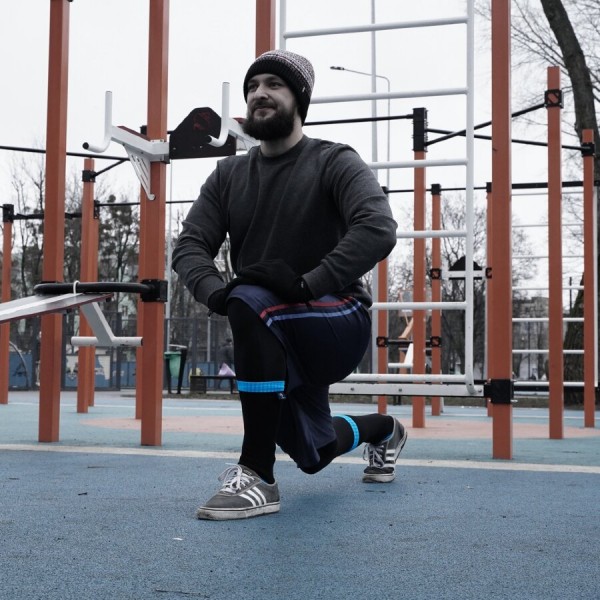 Водонепроницаемые носки  Dexshell Coolvent Aqua Blue DS628L (размер L)