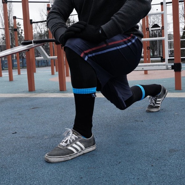 Водонепроницаемые носки  Dexshell Coolvent Aqua Blue DS628L (размер L)