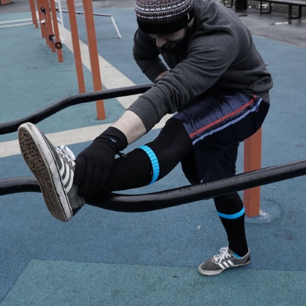 Водонепроницаемые носки  Dexshell Coolvent Aqua Blue DS628L (размер L)