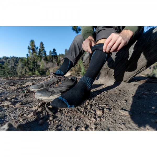 Водонепроницаемые носки Dexshell Longlite Socks 2.0, голубые полоски, размер XL (47-49)