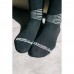 Водонепроницаемые носки Dexshell Longlite Socks 2.0, серые полоски, размер M (39-42)