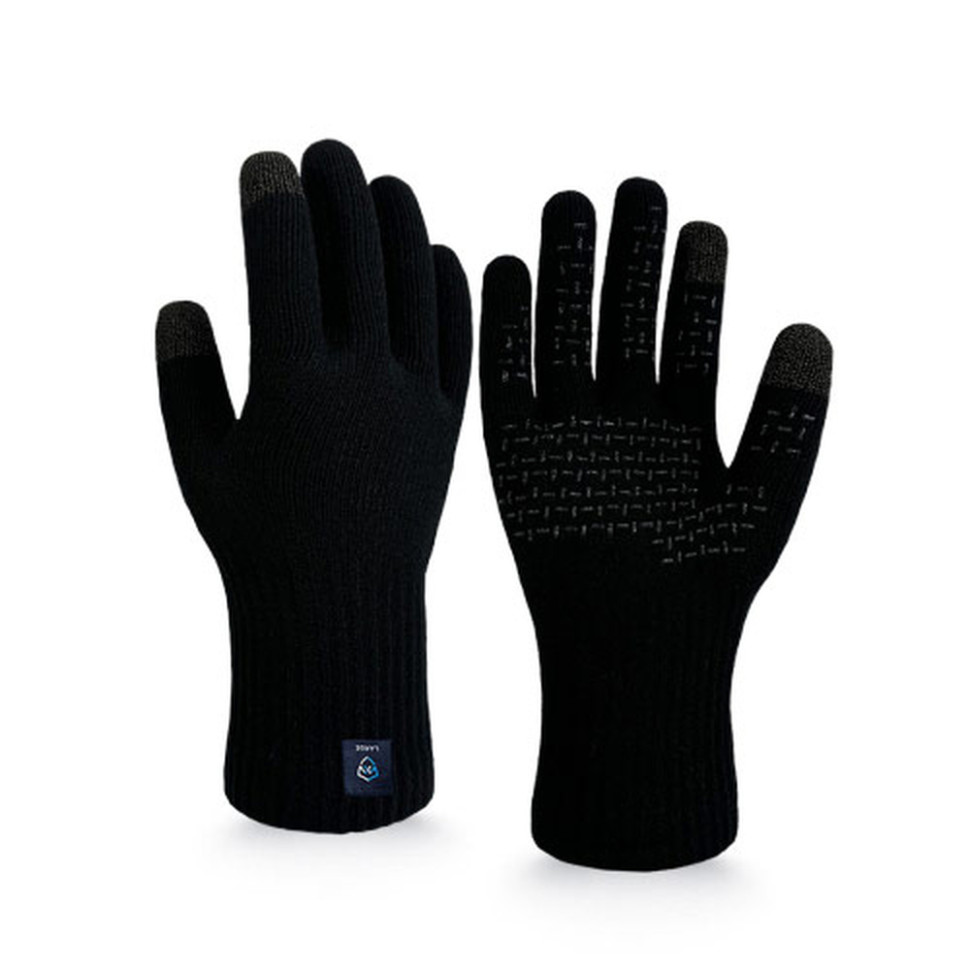 Перчатки водонепроницаемые Dexshell ThermFit 3.0 Gloves, черные, размер L