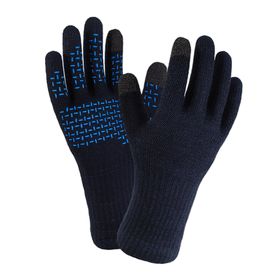 Перчатки водонепроницаемые Dexshell ThermFit 3.0 Gloves, темно-голубые, размер S